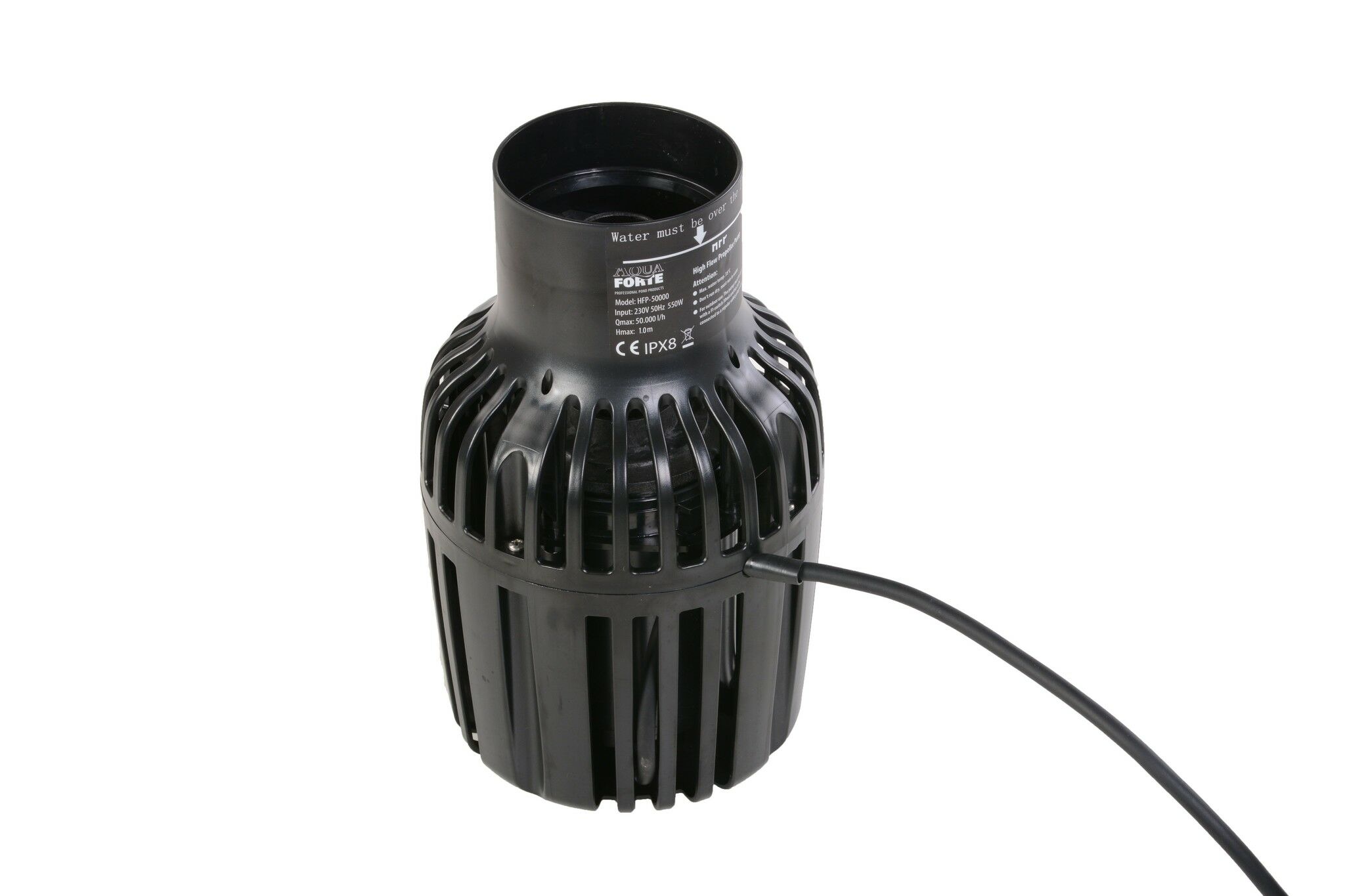 Aquaforte Propellerpomp HFP-70000 - Energiezuinige Vijverpomp met Sterke Waterflow afbeelding