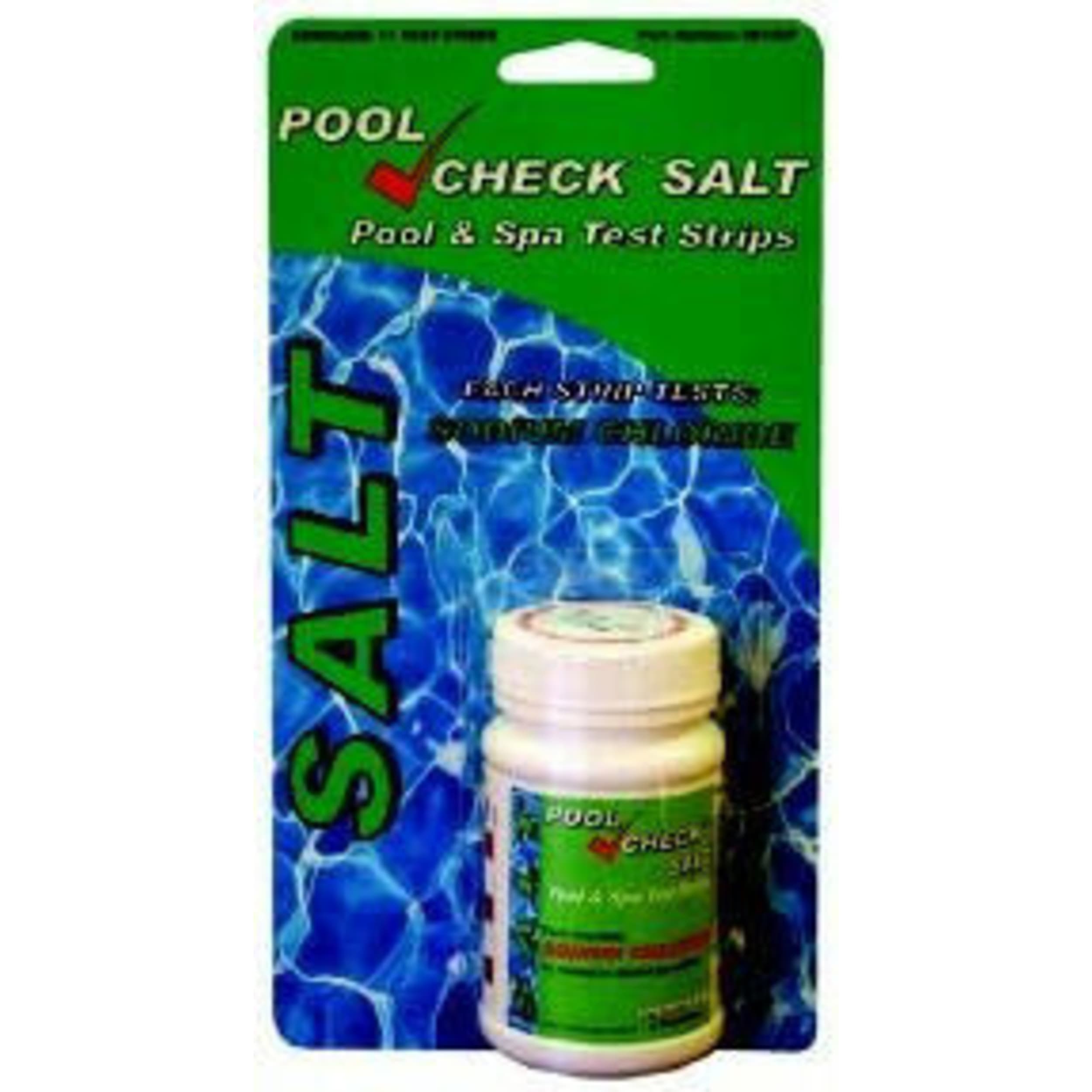 Aquaforte Poolcheck Zout Teststrips - 16 Stuks voor Nauwkeurige Zwembadwater Zoutmeting afbeelding